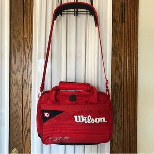 Wilson Red Tour Carry-On Shoulder Bag